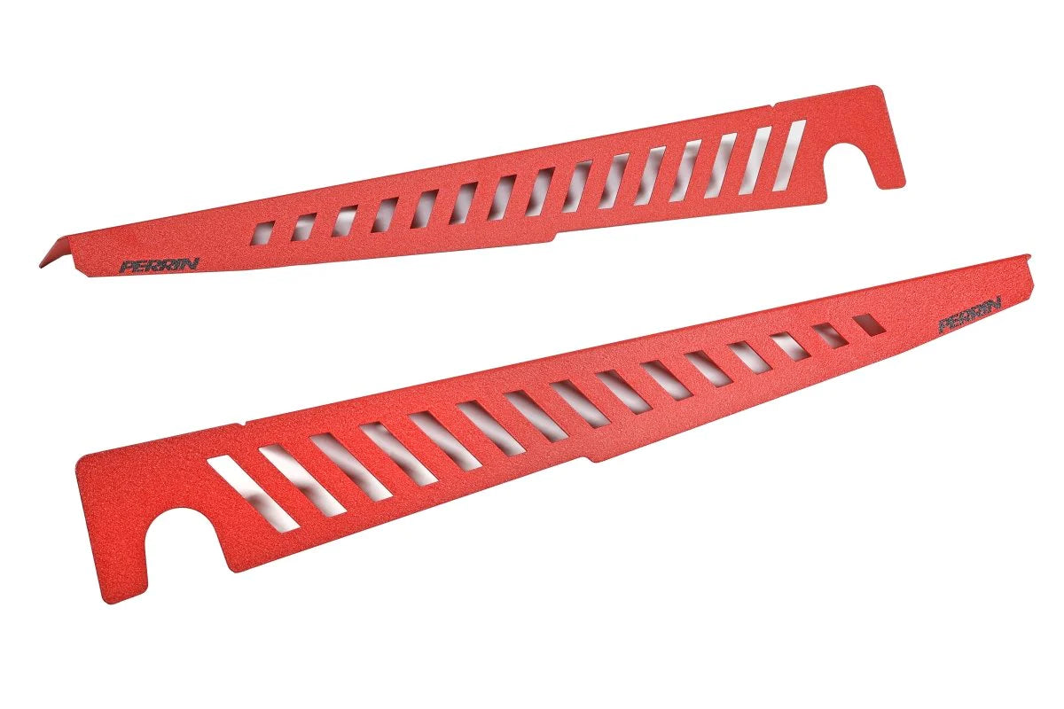 Perrin Fender Shroud Kit Red - 2022+ WRX