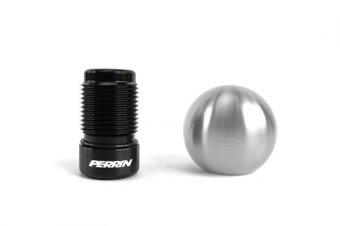 PERRIN WEIGHTED STAINLESS BALL SHIFT KNOB - 02-24 WRX, 04-21 STI, 13-23 BRZ