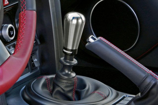 GARAGE SALE - PERRIN WEIGHTED STAINLESS TAPERED SHIFT KNOB - 2015+ WRX