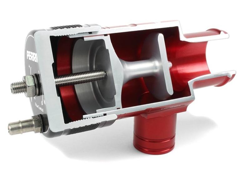 PERRIN RECIRCULATING BLOW OFF VALVE - RED - 15-21 WRX