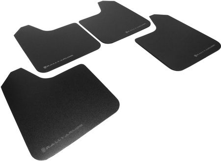 Rally Armor Basic Mudflaps Black Logo - 2002-2007 Impreza, 2002-2007 WRX, 2004-2007 STI
