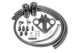 Radium Engineering Dual Side Fluid Lock Oil Catch Can Kit - 2013-2021 BRZ