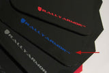 RALLY ARMOR UR MUDFLAPS - BLACK/BLUE LOGO - 02-07 IMPREZA, 02-07 WRX, 04-07 STI