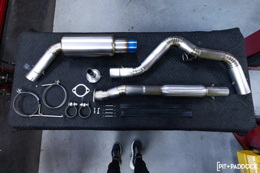 Revel Medallion Ultra Ti Single Exit 3" full Titanium Catback Exhaust - 08-21 WRX SEDAN, 11-21 STI SEDAN