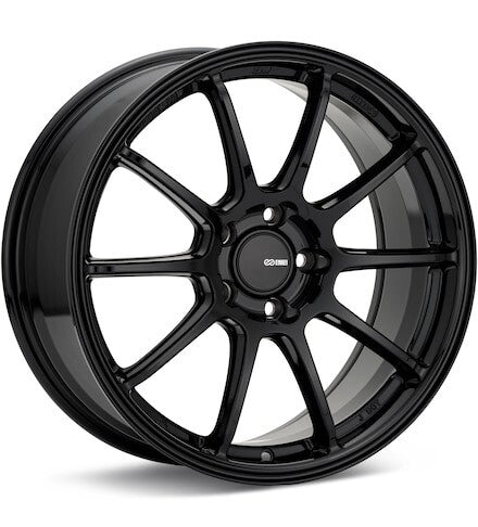 Enkei TRIUMPH 18x8 5x114.3 40mm Offset 72.6mm Bore Gloss Black Wheel