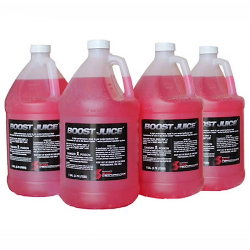 Snow Performance Boost Juice 50/50 High Performance Water-Methanol Fluid - 4x 1 gal jugs