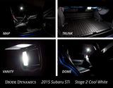 Diode Dynamics Stage 2 Blue LED Interior Lighting Kit - 2015-2021 WRX/STI, 2022+ WRX