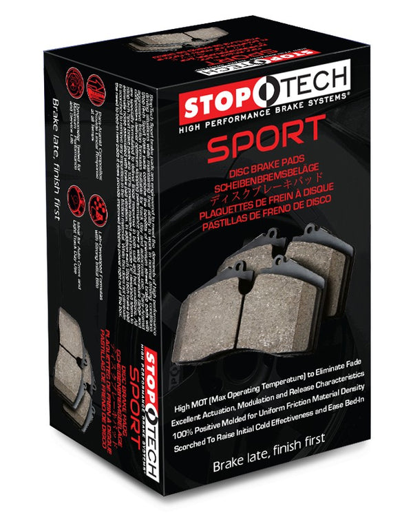 Stoptech Sport Performance brake pads - FRONT - 06-07 WRX