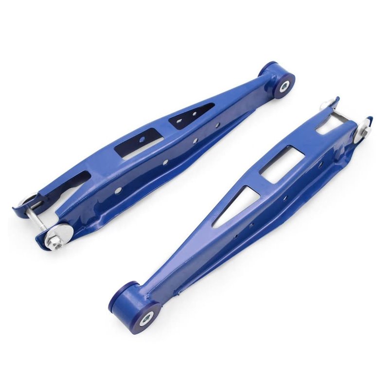 Super Pro Rear Lower Control Arm Kit - 08-23 WRX, 08-21 STI, 13-22 BRZ