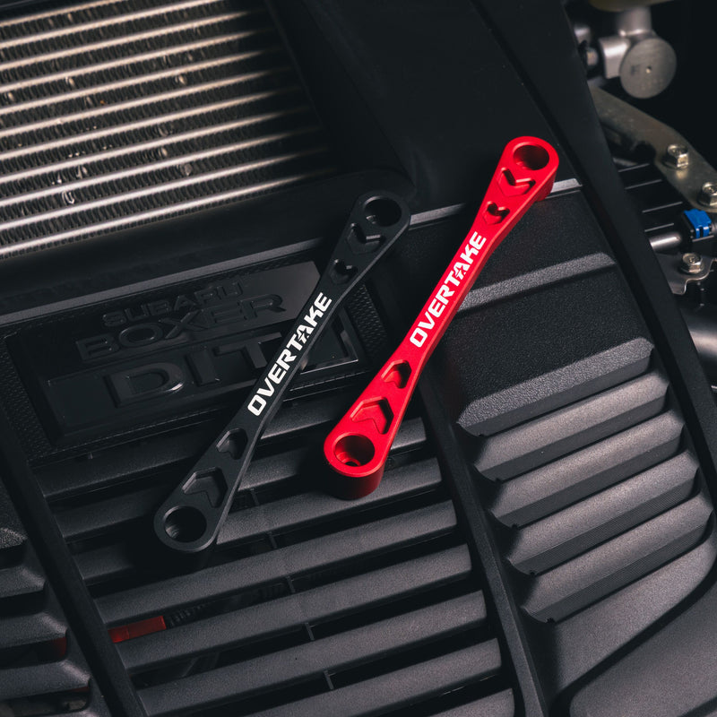 Overtake Billet Aluminum Battery Tie Down - Subaru Models