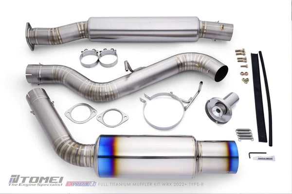 TOMEI EXPREME TI TYPE-R FULL TITANIUM CATBACK EXHAUST - 2022+ WRX