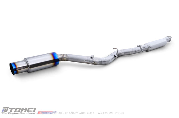 TOMEI EXPREME TI TYPE-R FULL TITANIUM CATBACK EXHAUST - 2022+ WRX