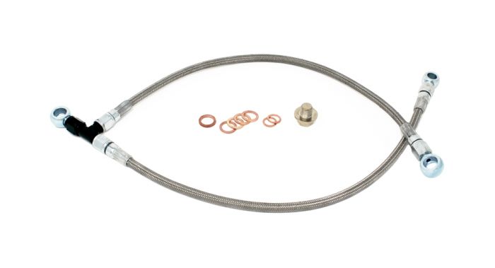 Torque Solution Stock Location Turbo Oil Feed Line Package - 2006-2014 WRX , 2004-2021 STI