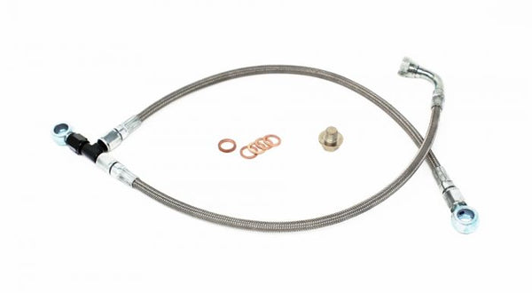 Torque Solution Garret GT Series Turbo Oil Feed Line Package - 2006-2014 WRX, 2004-2021 STI