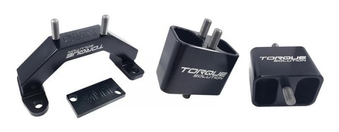 Torque Solution Solid Billet Aluminum Engine & Transmission Mounts - 02-14 Subaru WRX, 04-17 STI