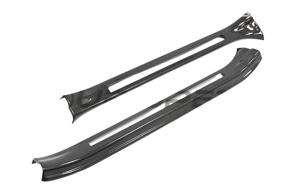 OLM LE DRY CARBON FIBER DOOR SILL COVER BY AXIS - 2015-2021 STI