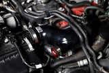 GrimmSpeed Post MAF Hose Kit Black w/ OEM Sound Generator Tube - Black - 15-17 STI