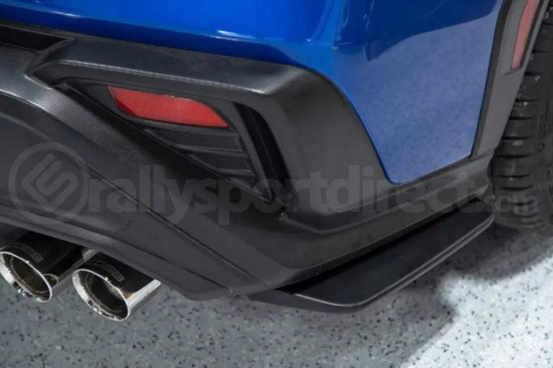 OLM S Style Matte Blk Rear Spats - WRX 2022+