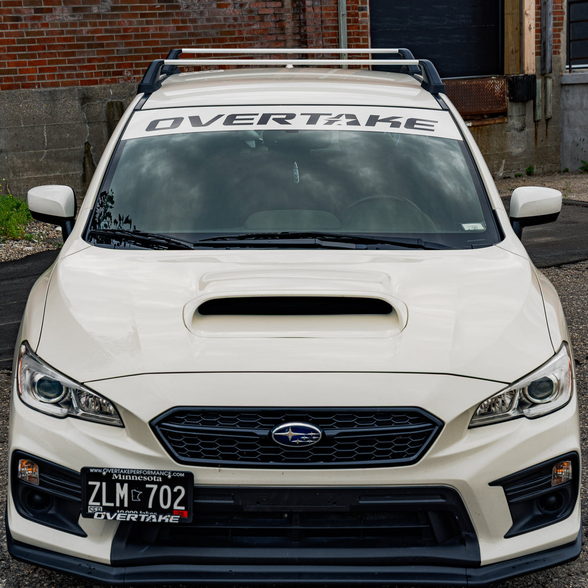 Overtake Windshield Banner