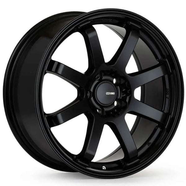 Enkei Vanquish 18x9.5 / 5x114.3 BP / 45mm Offset / 72.6mm Bore - Gloss Black Wheel