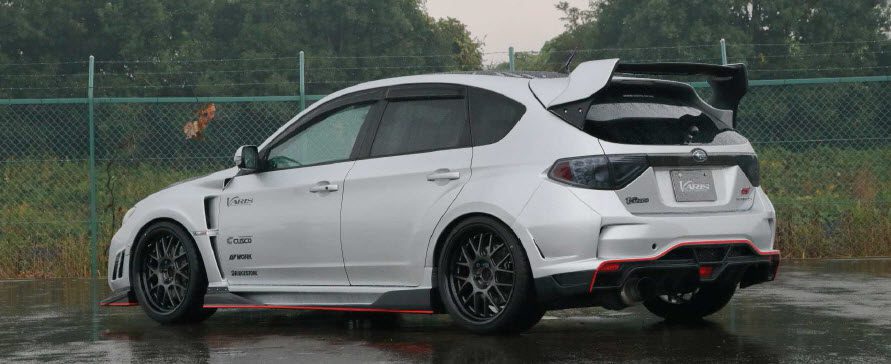 Varis Ultimate Rear Bumper - 2008-14 Subaru WRX STi Hatchback [GRB]