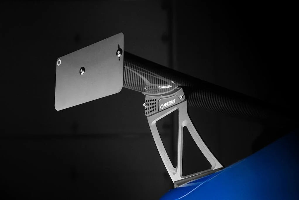 Verus Engineering UCW Wing Bottom Mount w/ Carbon Fiber End Plates - 2022-2025 WRX