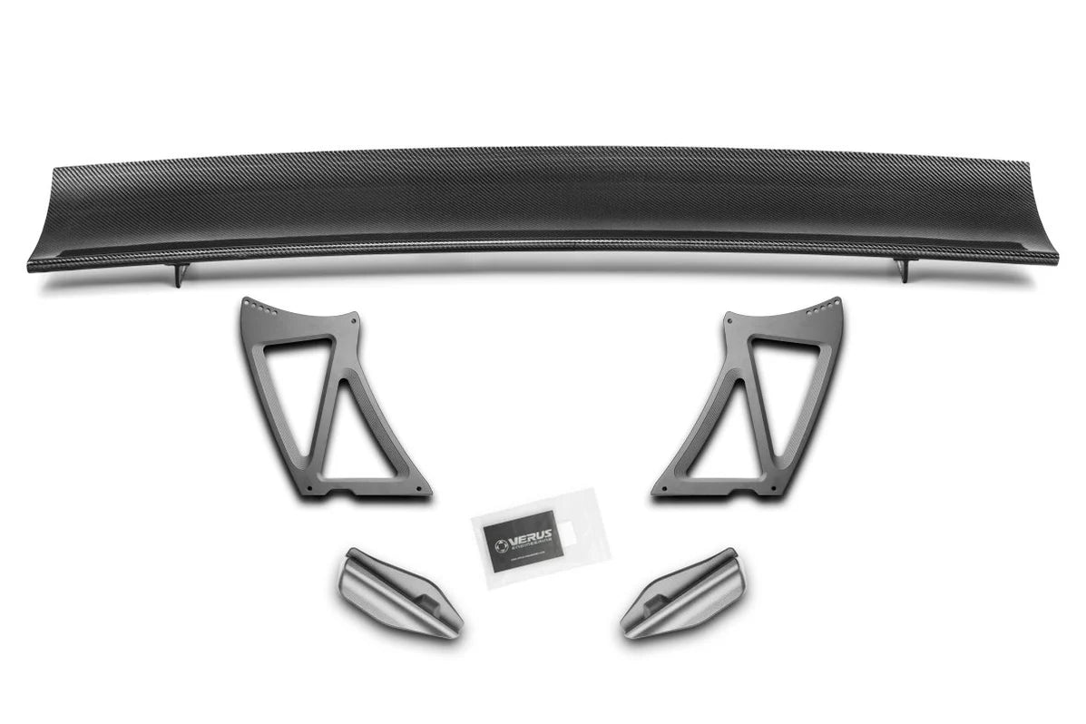 Verus Engineering UCW Wing Bottom Mount w/ Carbon Fiber End Plates - 2022-2025 WRX