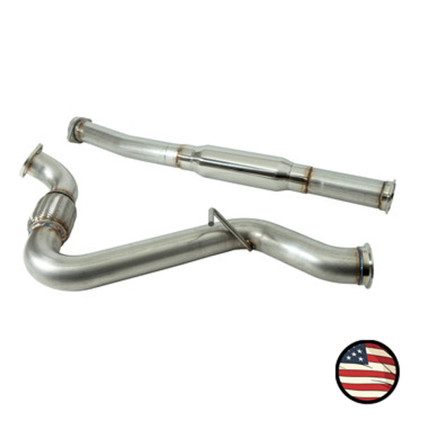 Nameless Midpipe Exhaust - 2008-2014 Subaru WRX/STi Hatchback