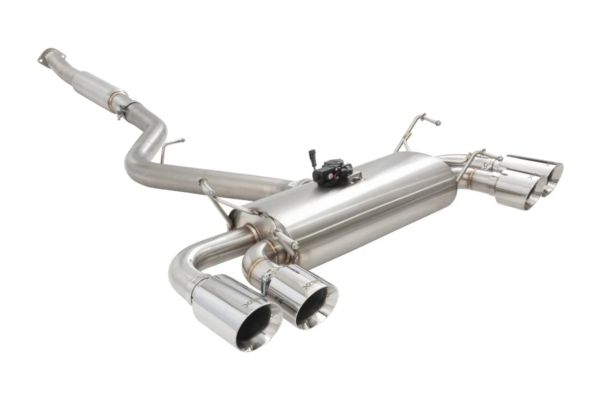 XForce Varex Valved Stainless Steel Catback Exhaust - 2011-2014 WRX Hatchback, 2008-2014 STI Hatchback