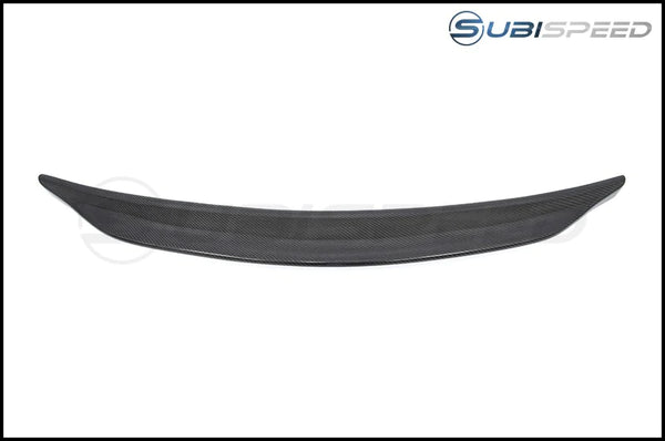 OLM CARBON FIBER HIGH POINT DUCKBILL TRUNK SPOILER - 2015-2021 Subaru WRX & STI