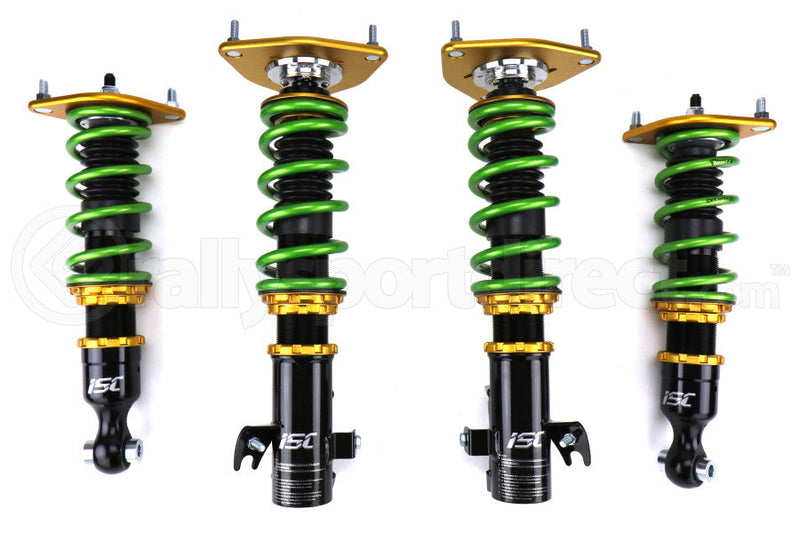 ISC N1 STREET SERIES COILOVERS WITH TRIPLE S SPRINGS - SPORT - 08-14 STI