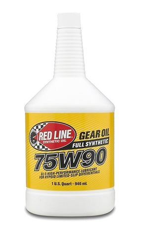 RED LINE SYNTHETIC GEAR OIL - 75W90 GL-5 - 1QT