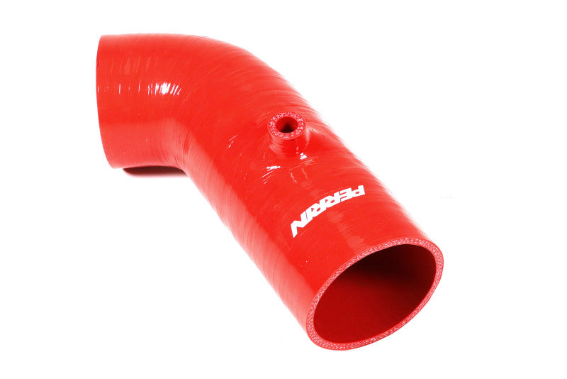 Perrin Silicone Inlet Hose (3in. ID / SS Wire) - Red - 22+ Subaru BRZ/Toyota GR86