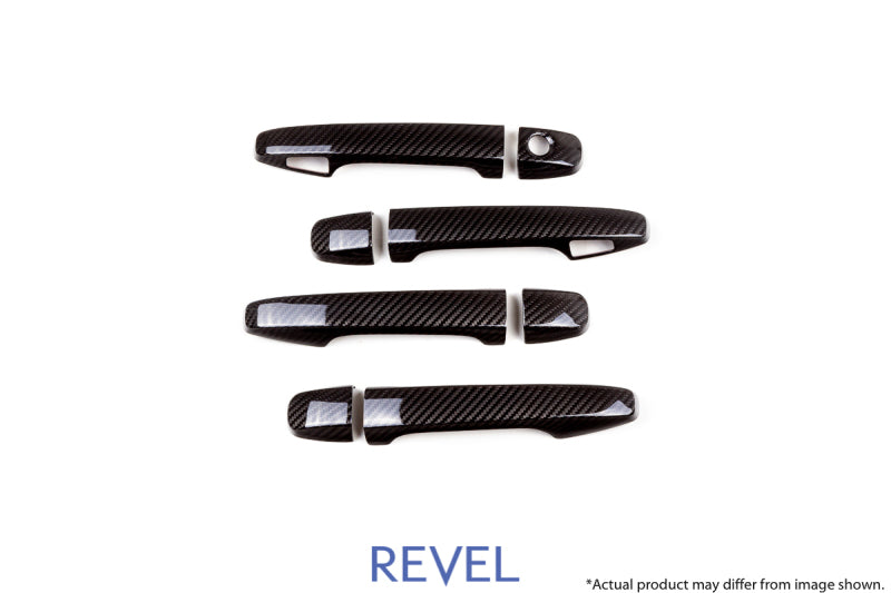 Revel GT Dry Carbon Door Handle Covers - Subaru WRX / STI 2015 - 2021