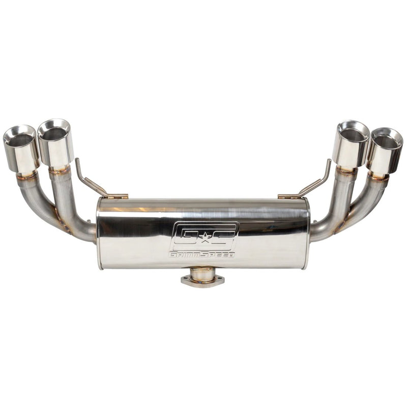 GRIMMSPEED CATBACK EXHAUST SYSTEM - NON RESONATED - 11-14 WRX HATCHBACK, 08-14 STI HATCHBACK