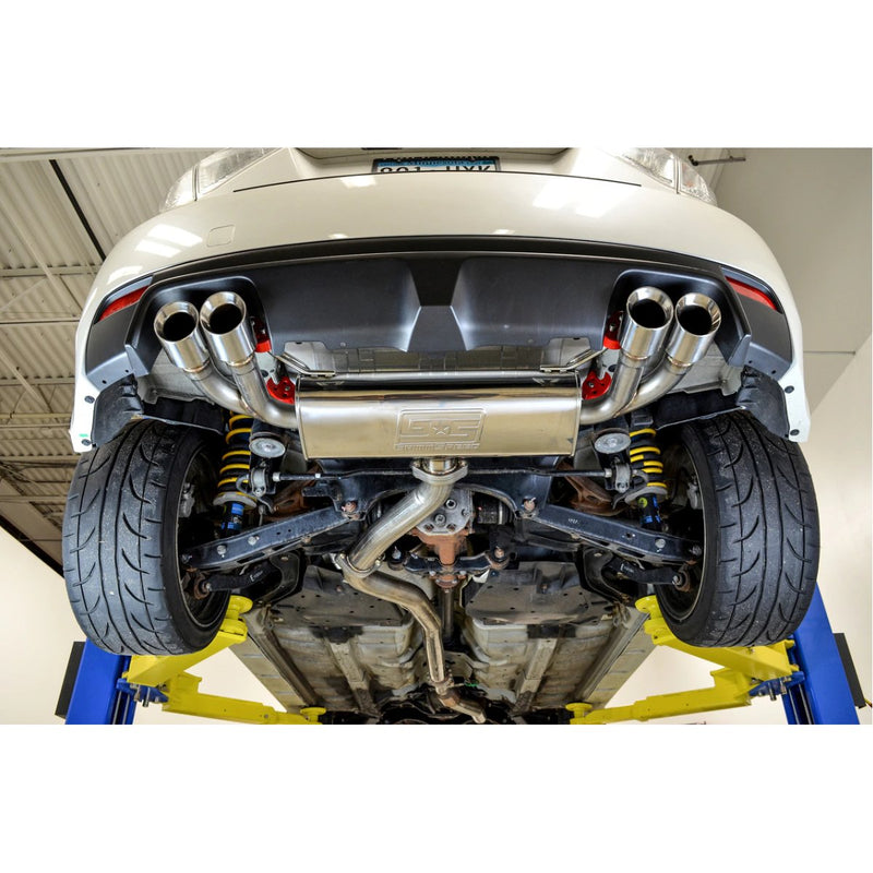 GRIMMSPEED CATBACK EXHAUST SYSTEM - NON RESONATED - 11-14 WRX HATCHBACK, 08-14 STI HATCHBACK