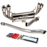 GRIMMSPEED CATBACK EXHAUST SYSTEM - NON RESONATED - 11-14 WRX HATCHBACK, 08-14 STI HATCHBACK