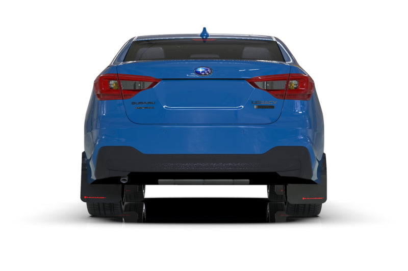 Rally Armor Black UR Mud Flap w/ Red Logo - 2020-2025 Legacy
