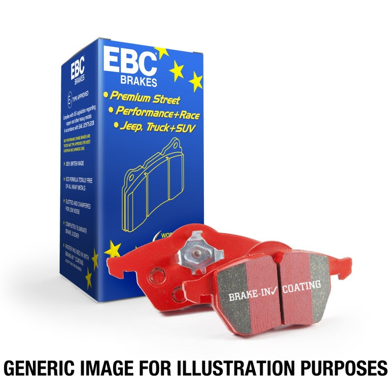 EBC Redstuff Front Brake Pads - 18-21 STI, 2024+ WRX TR/RS w/ Brembos