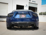 Takeda 2-1/2" 304 Stainless Steel Cat-Back Exhaust System - Black tips - 13-21 BRZ, 2022+ BRZ