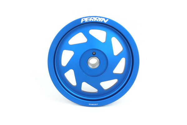Perrin Crank Pulley - BLUE - 2019-2021 WRX + MORE