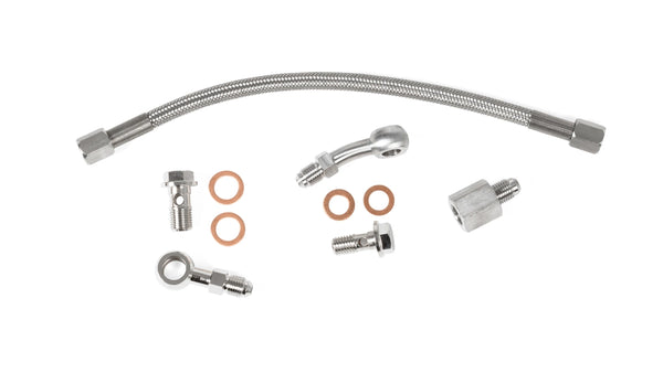 GrimmSpeed Turbocharger Oil Feed Line Kit - Most EJ turbo engines