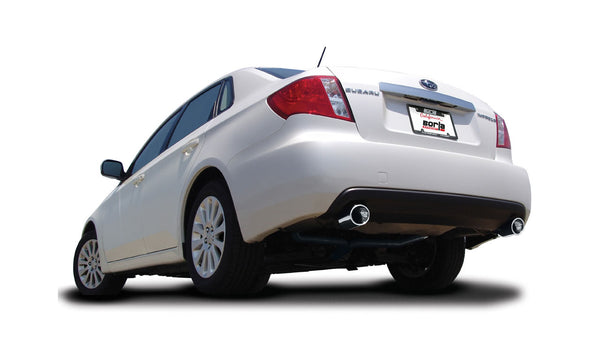 BORLA CATBACK EXHAUST - 08-11 IMPREZA SEDAN 2.5