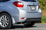 HKS Legamax Premium Axle Back Exhaust w/ Burnt Stainless Steel Tips - 2012-2016 Impreza Sport Hatchback