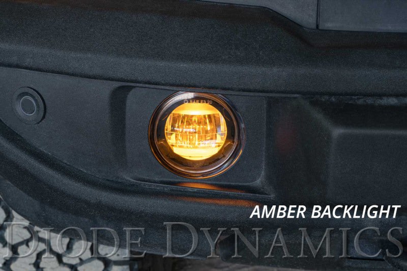 Diode Dynamics Elite Series Type A Fog Lamps - Yellow (Pair) - Subaru models