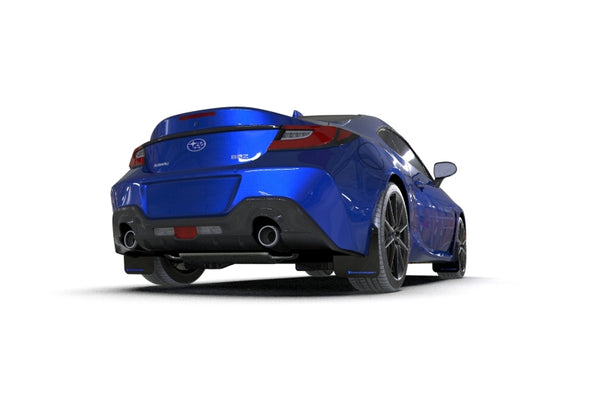 Rally Armor Black UR Mud Flap w/ Blue Logo - 2022+ Subaru BRZ / 2022+ Toyota GR86