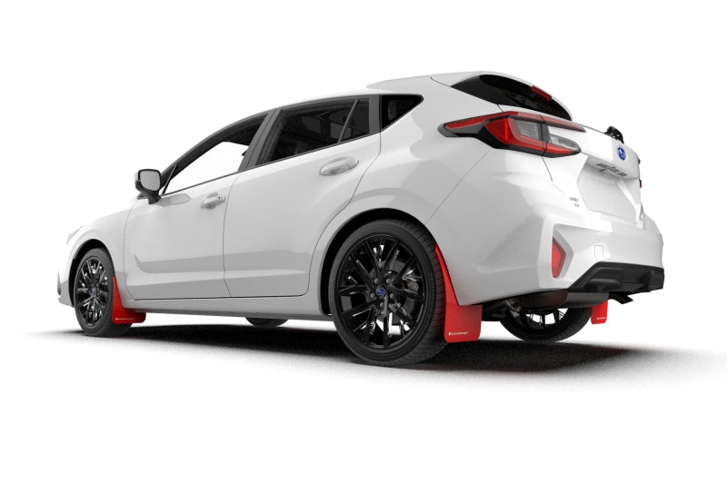 Rally Armor Red UR Mud Flap w/ White Logo - 2024-2026 Subaru Impreza
