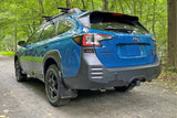 Rally Armor 2022-2024 Subaru Outback Wilderness Black Mud Flap White Logo