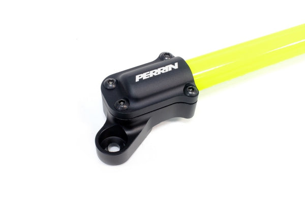 Perrin Front Strut Tower Bar - NEON YELLOW - 2013-2021 BRZ, 2022+ BRZ