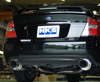 HKS Silent Hi-Power Exhaust - 2005-2009 LGT Sedan